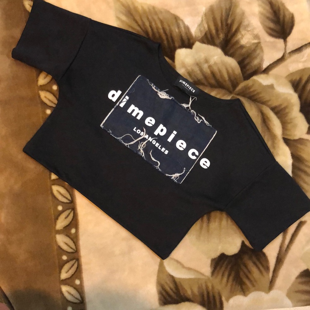 Dimepiece crop top